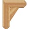 Ekena Millwork Traditional Craftsman Rough Sawn Bracket w/ Offset Brace, Western Red Cedar, 8"W x 20"D x 24"H BKT0806X20X24TRA04RWR - alternate 2